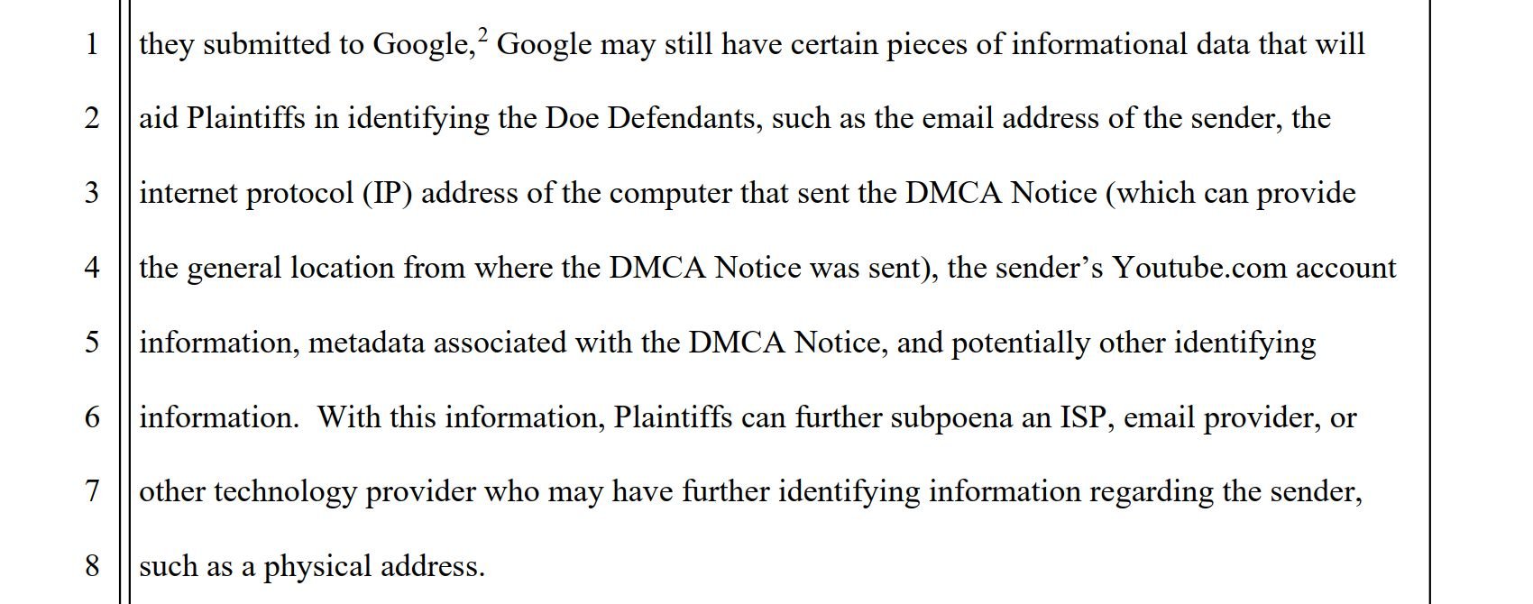 google info