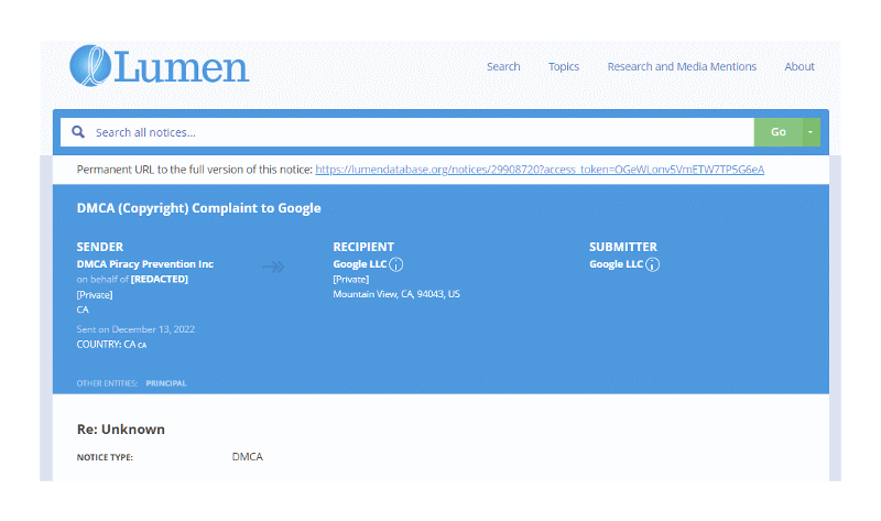 artemis - dmca piracy protection-1