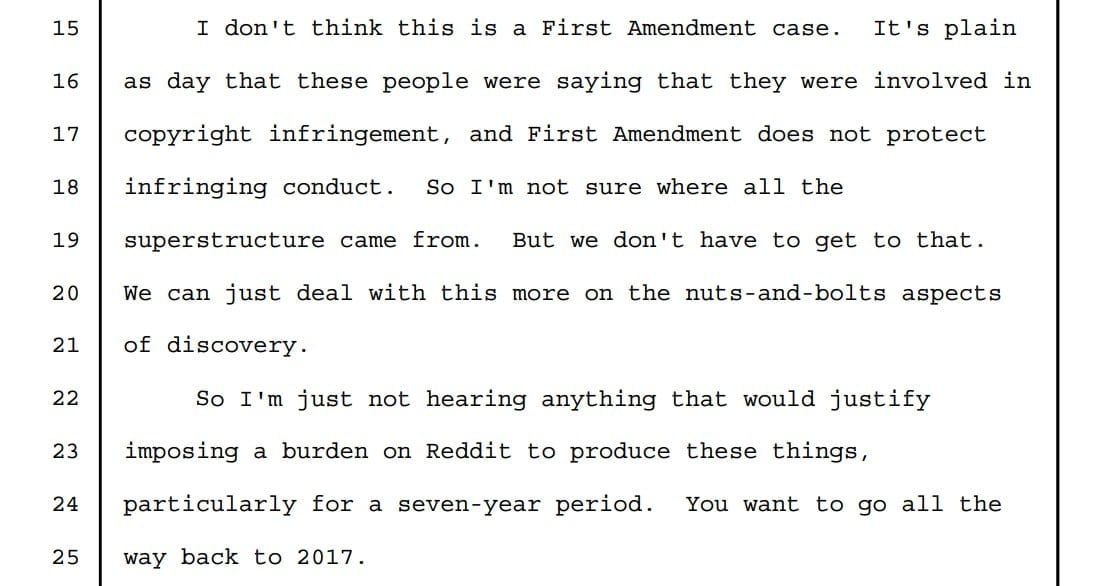 free speech case