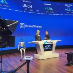 For the First Time Ever, a Humanoid Robot Rings the Nasdaq Opening Bell