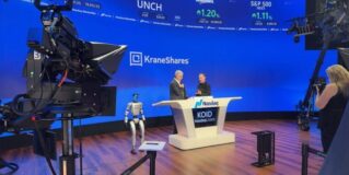 For the First Time Ever, a Humanoid Robot Rings the Nasdaq Opening Bell
