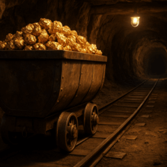 Listed UK Miner to Convert Gold Income to Bitcoin, Stock Jumps