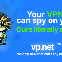 VP.NET: The VPN That Doesn’t Ask for Your Trust – It Makes Tracking You Technically Impossible