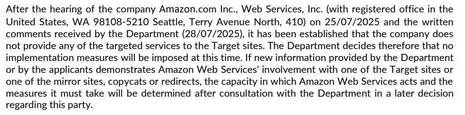 amazon exempt