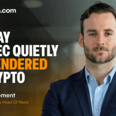 The Day the SEC Quietly Surrendered to Crypto