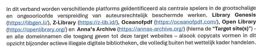 tagret sites