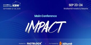 Global Stage Bridging Washington and Seoul: Web3 Future to Be Discussed at KBW2025
