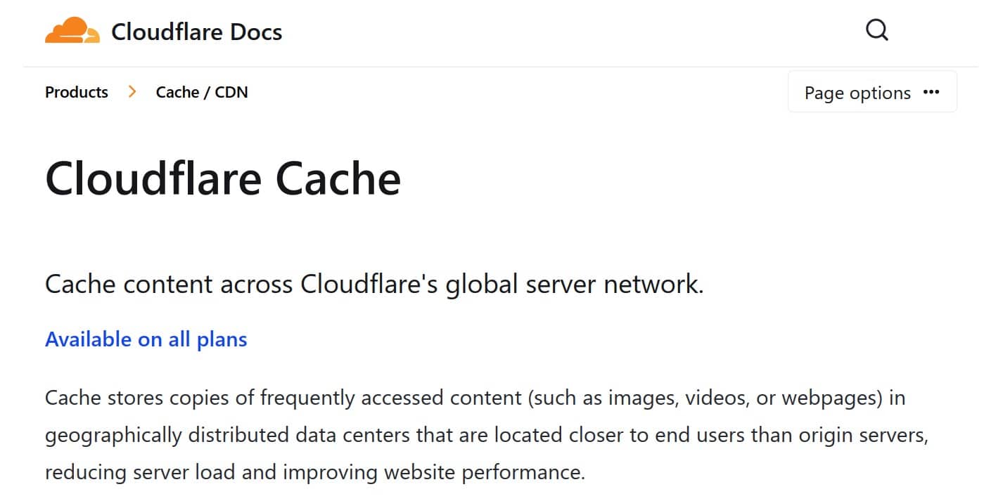 cache