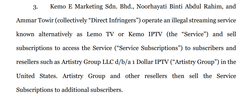 lemo kemo defendants