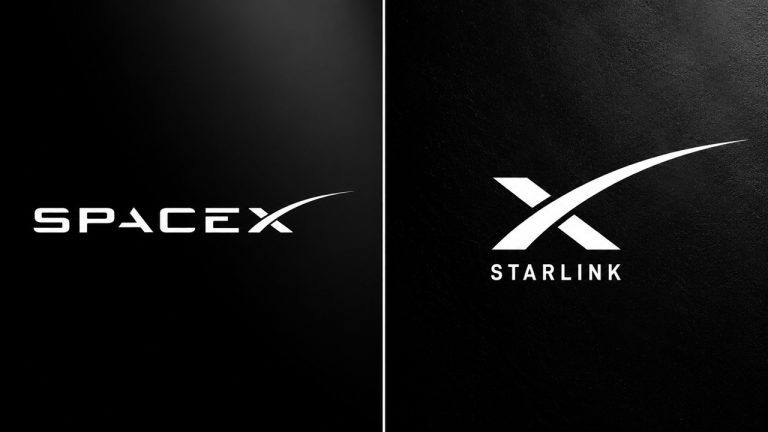 SpaceX and Starlink Logos