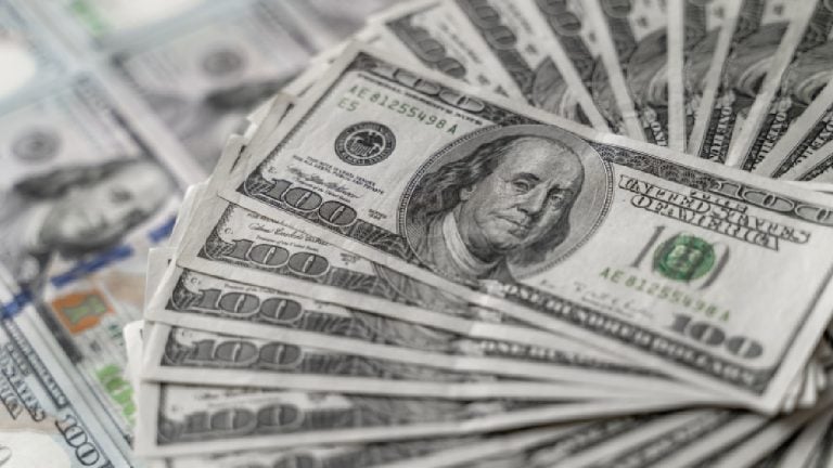 US Dollar banknotes