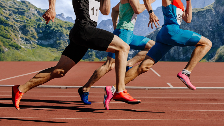 Running race image