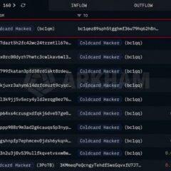 Coldcard Hacker Resumes Moving Stolen 30 BTC to New Wallet