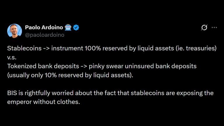 Paolo Ardoino X Post