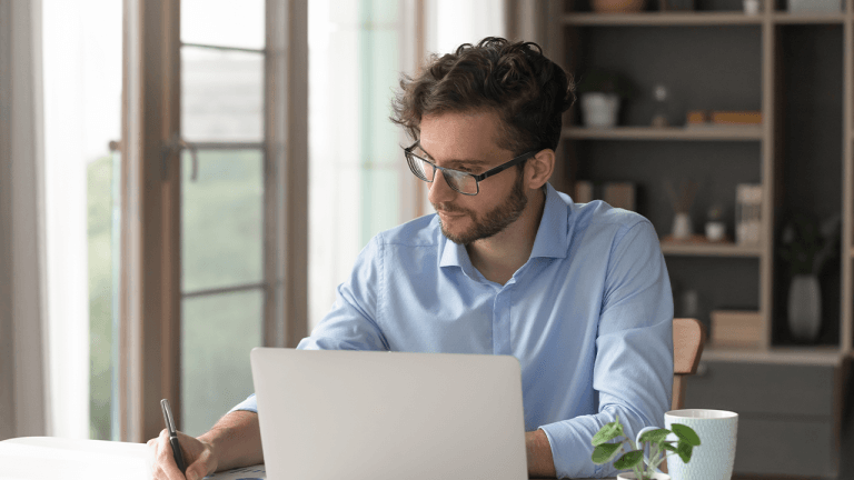 Gen Z individual in office