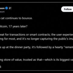 Calacanis Calls Bitcoin a Dead Cat, Saylor and Cathie Wood Fire Back