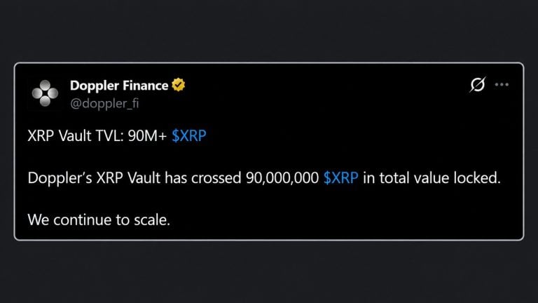 Doppler finance XRP haul