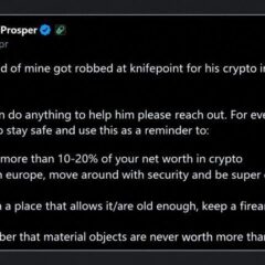 Robbers Tied up a UK Crypto Trader at Knifepoint and Took $800K